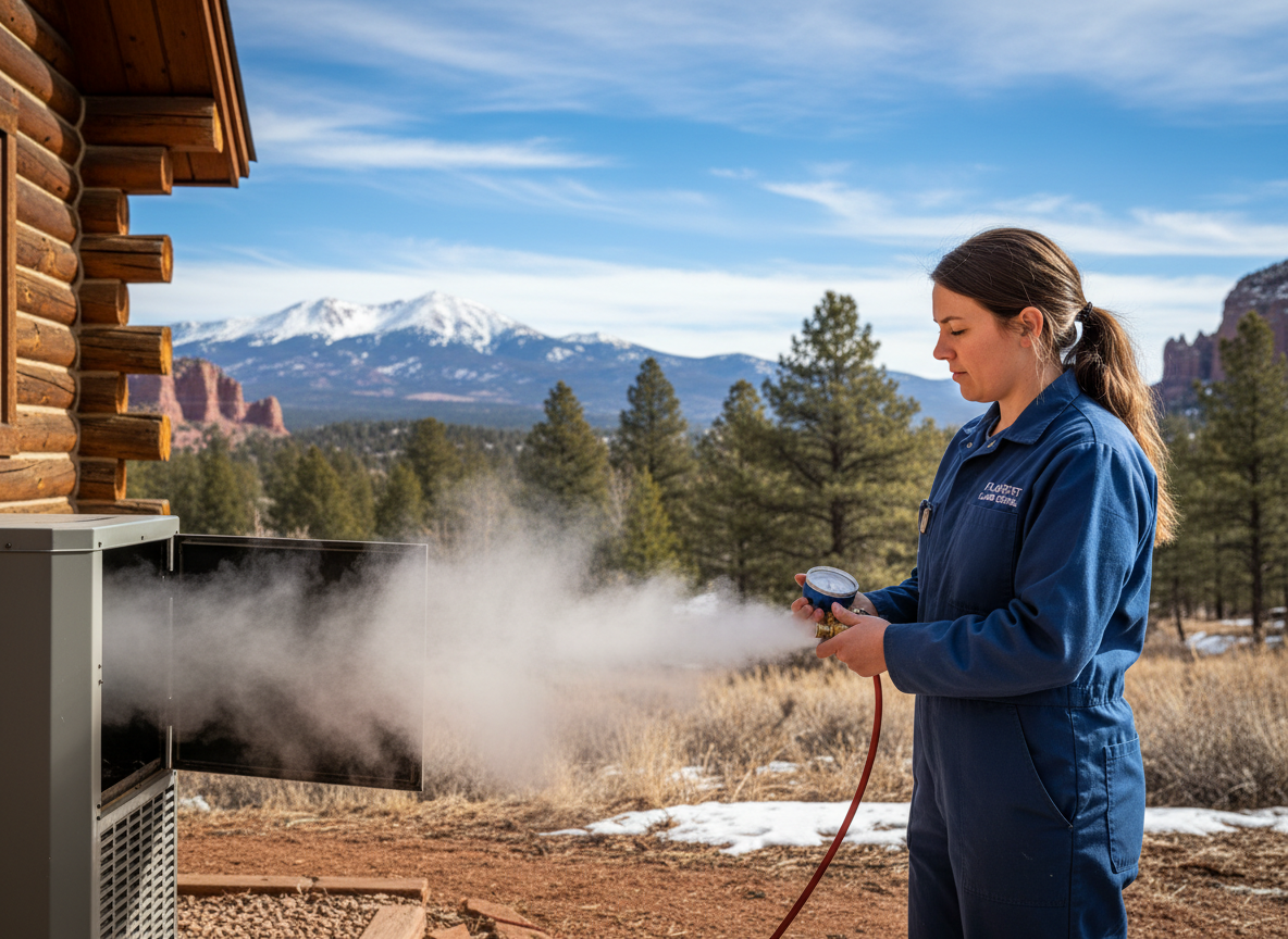 Furnace Blowing Cold Air in Flagstaff
