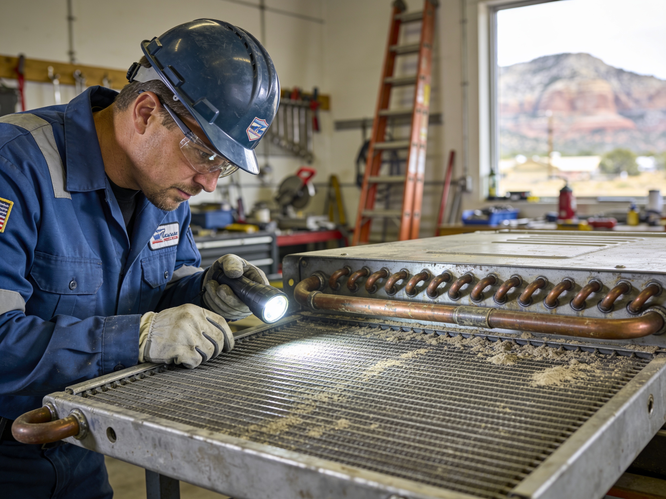 Furnace Heat Exchanger Inspection in Flagstaff