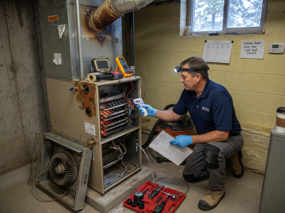 Furnace Uneven Heating Problems in Flagstaff